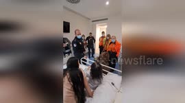 Spain: Hospitalized Children Receive Gifts from the Three Kings, Assisted by K9 Guides