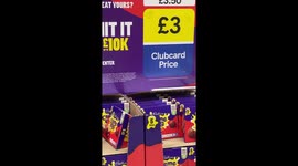 Christmas is over as Tesco fills the shelves with Easter on January 3rd
