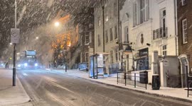 Snow hit parts of london in 2025