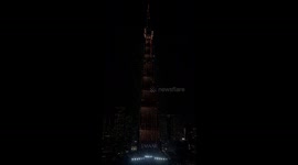 New Year's fireworks in Dubai 2025