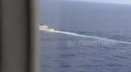 Filipino Coast Guard orders Chinese 'Monster Ship' to leave