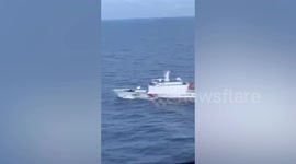 Chinese Coast Guard monster ship 'intrudes' into waters near Philippine island