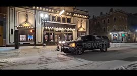 US: Winter Storm Batters Central States, State Of Emergency Declared