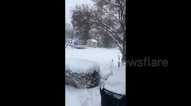 US: Heavy Snow Blankets Northeast Ohio As Lake-Effect Snow Warning Issued 2