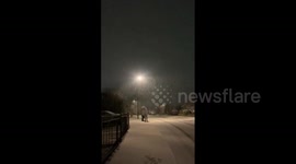 UK: Heavy Snow And Freezing Conditions Sweep Across The Country, Weather Warnings Issued