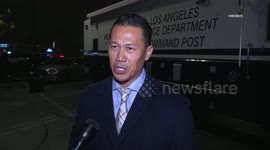 US, Los Angeles: Woodland Hills Officer Involved Shooting Part 3