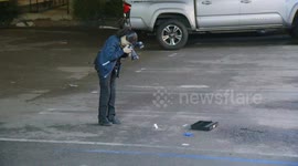 US, Los Angeles: Silver Lake Armed Robbery Spree Suspects Target Multiple 7 Eleven Stores at Gunpoint Part 2