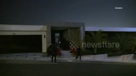 US, Los Angeles: Hollywood Hills Multi Million Dollar Mansion Ransacked By Burglars