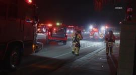 US, Bakersfield: Bakersfield Fire Erupts at Home of Recent Murder Suicide