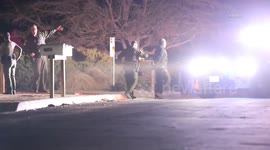 US, Los Angeles: Apple Valley Pursuit Crash Results in 3 Arrests