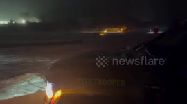 US: Snowstorm Chaos on I-29 as Missouri Troopers Battle to Clear the Roads