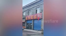 Tibet earthquake leaves buildings damaged