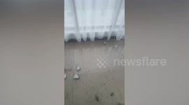 Earthquake leaves homes damaged in Tibet