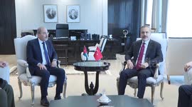 Turkish, Jordanian FMs discuss situation in Syria