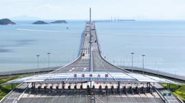 Hong Kong-Zhuhai-Macao Bridge reports record high passenger flows in 2024