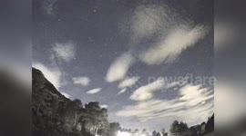 Meteor lights up sky above Teruel and Cuenca in Spain