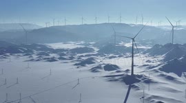 New wind power project connects to grid in China's Xinjiang