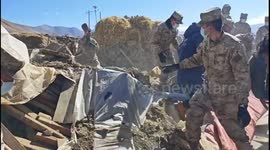 All-out rescue efforts underway following Xizang 6.8-magnitude quake