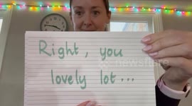 Head teacher's Love Actually video welcomes staff back from holidays