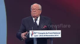 France: Archive video of Jean-Marie Le Pen