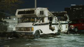 US, Los Angeles: Westlake Fatal RV Fire