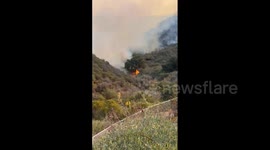 US: Palisades Fire Forces Thousands To Evacuate As State Of Emergency Declared 5
