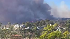US: Palisades Fire Forces Thousands To Evacuate As State Of Emergency Declared