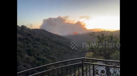 US: Palisades Fire Forces Thousands To Evacuate As State Of Emergency Declared 10