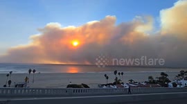 US: Palisades Fire Forces Thousands To Evacuate As State Of Emergency Declared 13