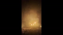 Palisades fire fanned by strong winds: Thousands in Los Angeles forced to evacuate