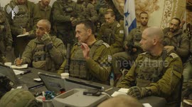 Israel: The Chief of the General Staff, LTG Herzi Halevi, conducted a situational assessment