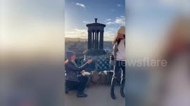 Couple accidentally proposed to each other at the same time