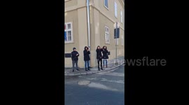 Serbia: Students protest against corruption in Novi Sad