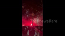 France: Demonstrators Celebrate Death Of Former Far-Right Leader Jean-Marie Le Pen 2