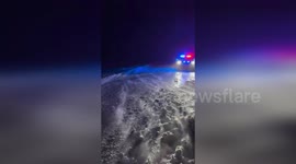 US: Icy Roads and Snowstorms Threaten Travel Across the East Coast