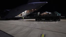 UK: RAF C-17 Delivers Critical Humanitarian Aid to Egypt