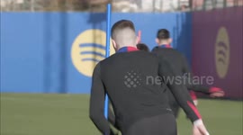 Spain: Barcelona trains ahead of the Spanish Super Cup