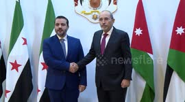 Jordan: Syrian interim FM visits Jordan to discuss security, economic cooperation