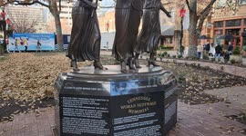US: Monument to the Suffrage of Women in Tennessee