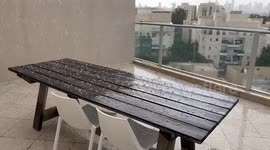 Israel: Hailstorm in Tel Aviv