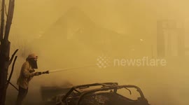 California Wildfires 2025: Firefighters battle rapidly spreading brush fire in southern California