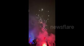 France: Demonstrators Celebrate Death Of Former Far-Right Leader Jean-Marie Le Pen 3