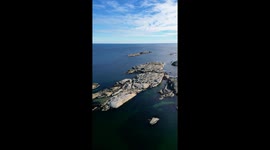 Amazing 4k Drone footage , Verdens Ende, World's End, Norway, Tjøme. With lot of island. With panoramic views.