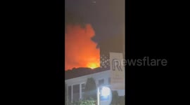 US: Sunset Fire Ignites In Hollywood Hills, Triggering Mandatory Evacuation Orders 3