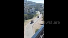 Israeli forces raid the village of Tell, southwest of Nablus in the West Bank