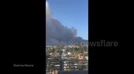 US: Fires in California