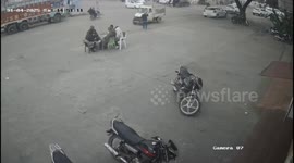 On Cam: Haryana Man Loses Control Of Car, Runs Over 5 Sitting By Roadside
