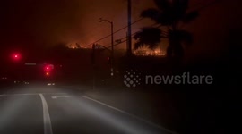 Palisades Fire ravages more than 15,000 acres as residents flee