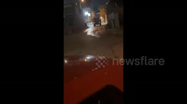 West Bank: Israeli forces storm the town of Husan, west of Bethlehem, in the West Bank
