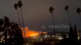 US: Sunset Fire Ignites In Hollywood Hills, Triggering Mandatory Evacuation Orders 8
